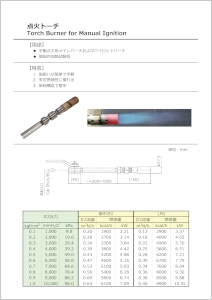 点火トーチ