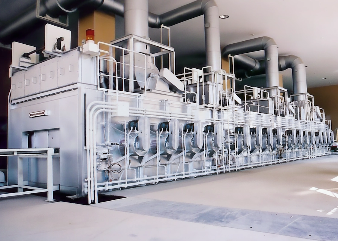 連続式熱処理炉