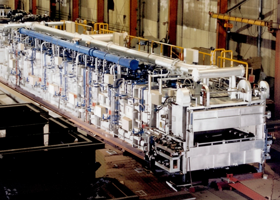 ガラス曲げ加工炉