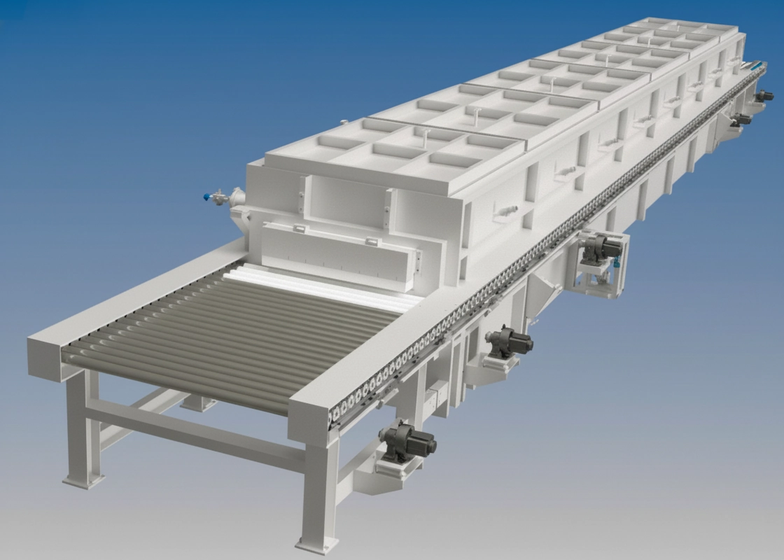 セラミックローラハース炉