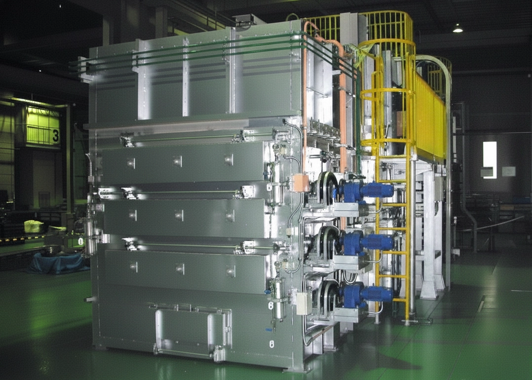 多段コンベア炉