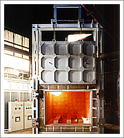 リジェネレイティブバーナ(HRSバーナ）適用工業炉