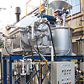 多種原料対応用ガス化試験設備（当社試験場）