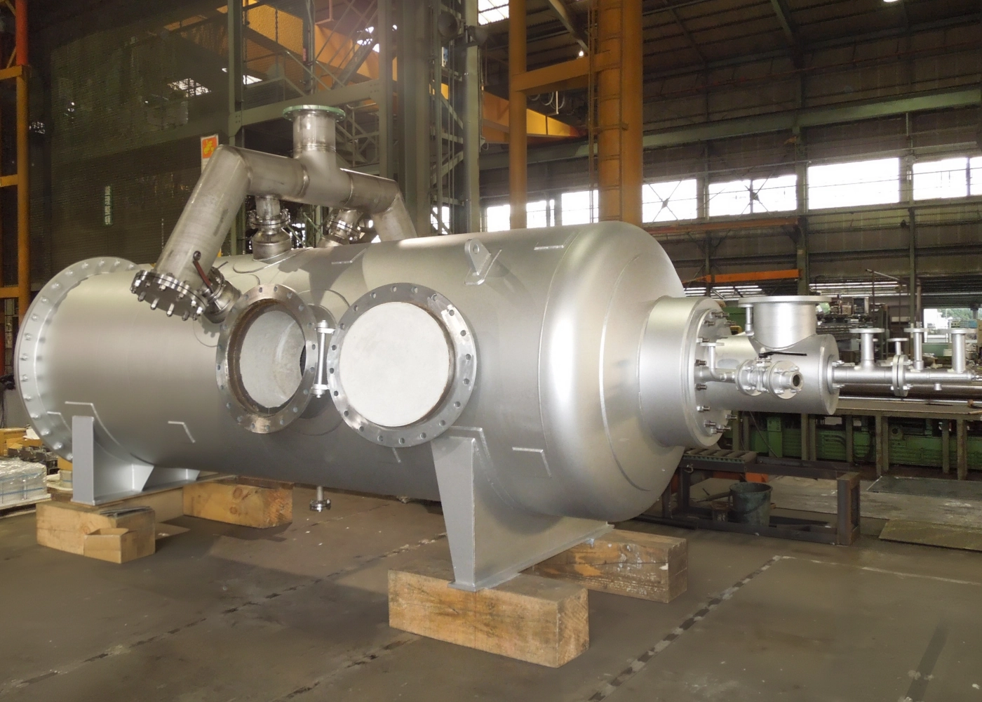 硫黄燃焼設備について